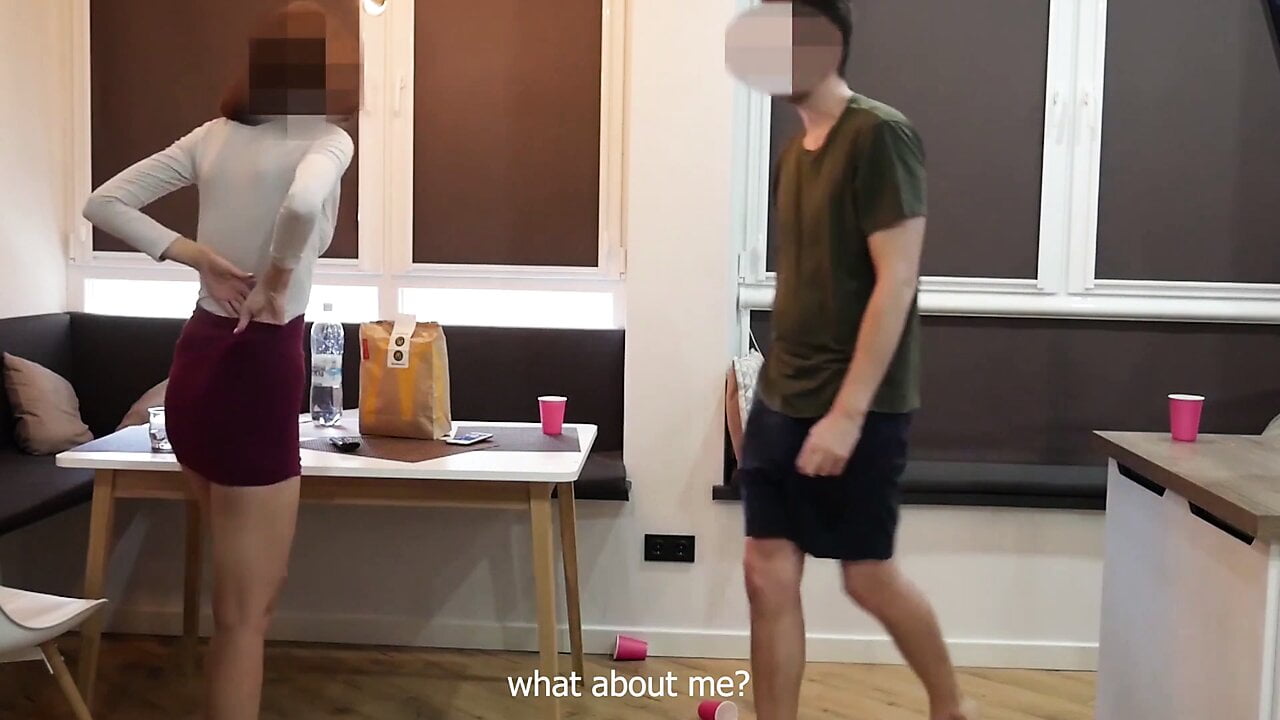 Shared With A Friend. She Takes Two Cocks Part